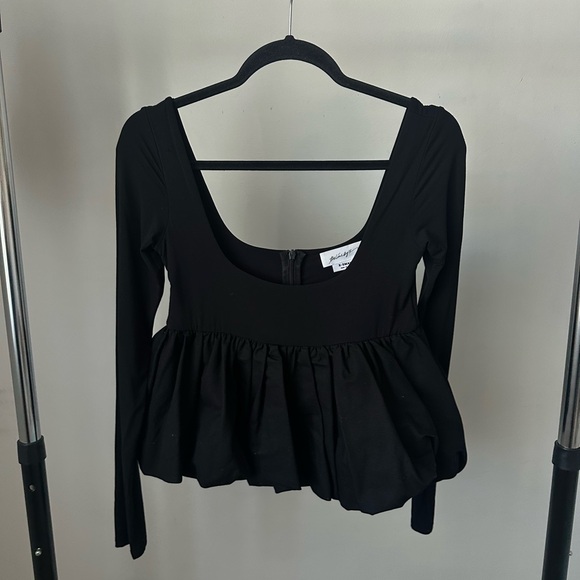 The Line by K uwe bubble top black - Picture 4 of 4